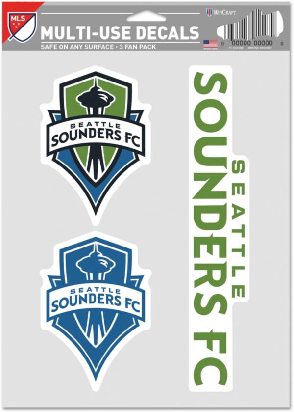 WinCraft Seattle Sounders Decal Sheet