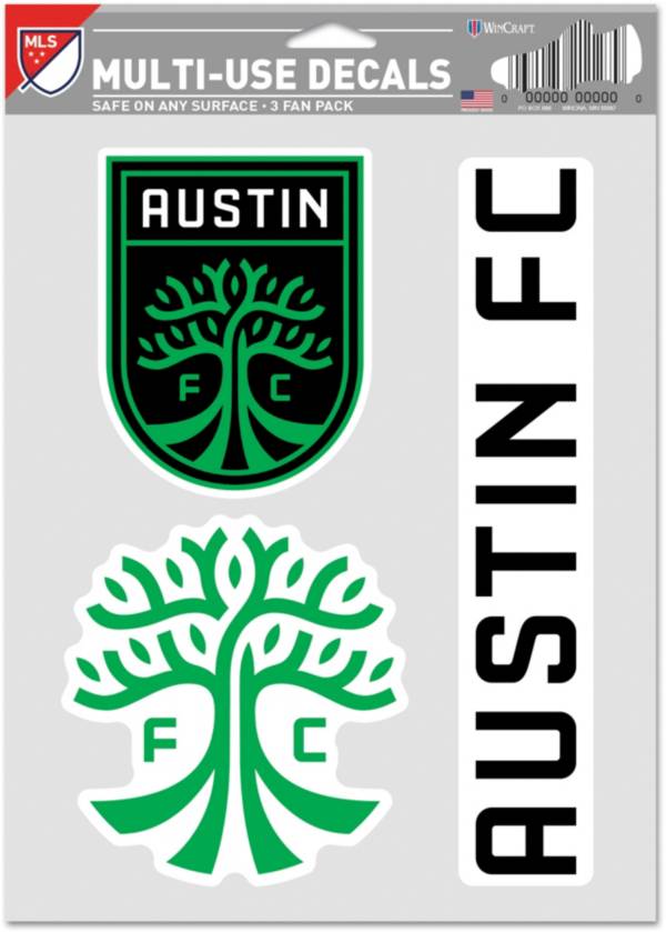 WinCraft Austin FC Decal Sheet