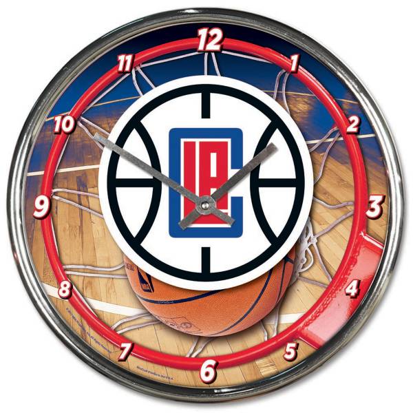 WinCraft Los Angeles Clippers Chrome Clock product image