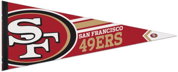 WinCraft San Francisco 49ers Pennant Banner Flag 