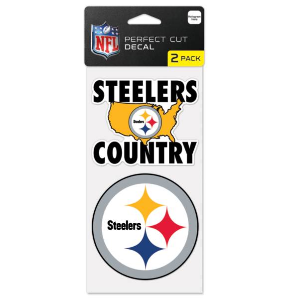 WinCraft Pittsburgh Steelers 2 pk. Decal