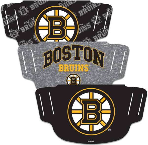 Wincraft Boston Bruins Face Mask – 3-Pack