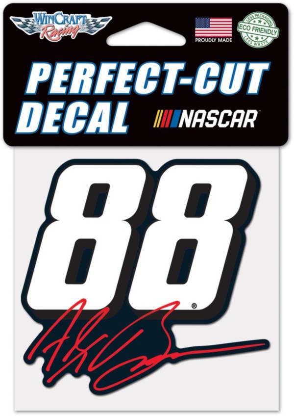 WinCraft Alex Bowman #88 4" x 4" Decal