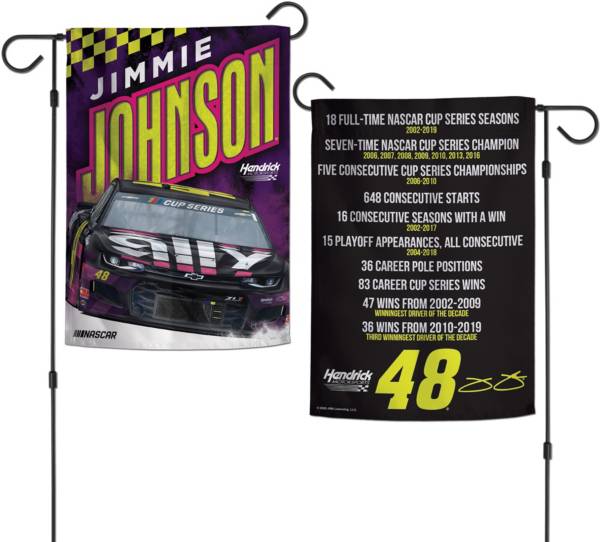 WinCraft Jimmie Johnson #48 Garden Flag