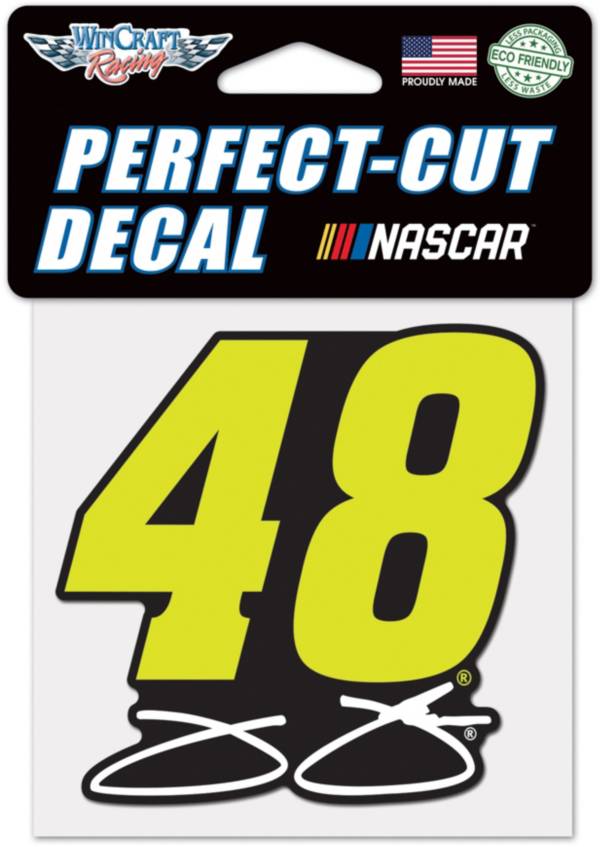 WinCraft Jimmie Johnson #48 4" x 4" Decal