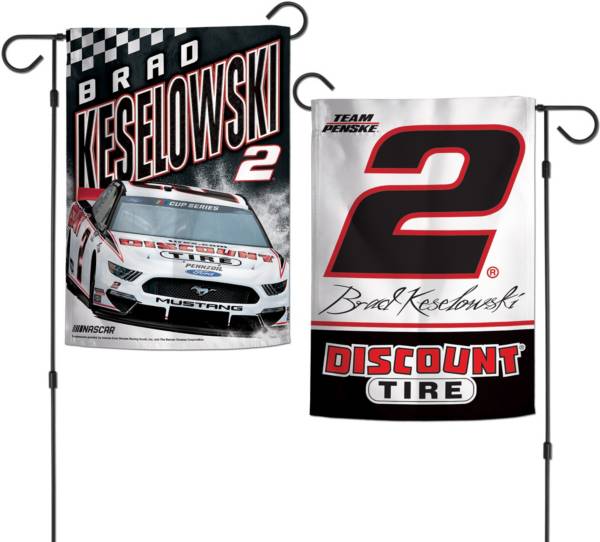 WinCraft Brad Keselowski #2 Garden Flag