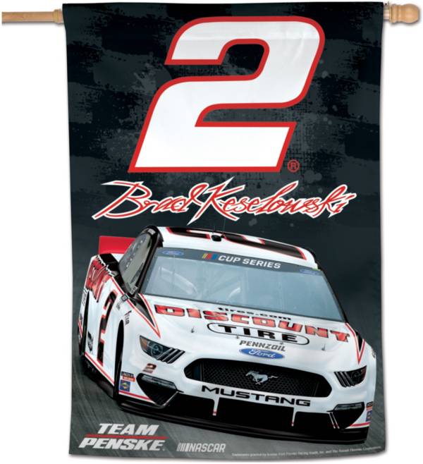 WinCraft Brad Keselowski #2 Banner Flag