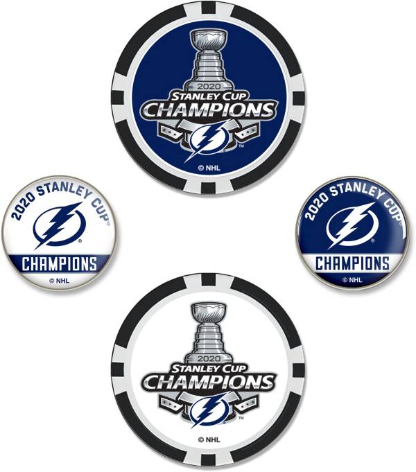 WinCraft Tampa Bay Lightning 2020 Stanley Cup Champions Ball Marker Set