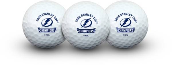 WinCraft Tampa Bay Lightning 2020 Stanley Cup Champions Golf Balls