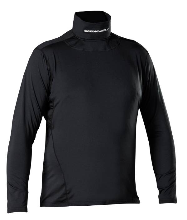 Winnwell Youth Base Layer Top with Neck Guard