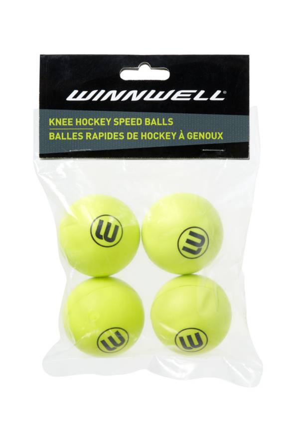 Winnwell Speed 50mm Knee Hockey Balls - 4 Pack