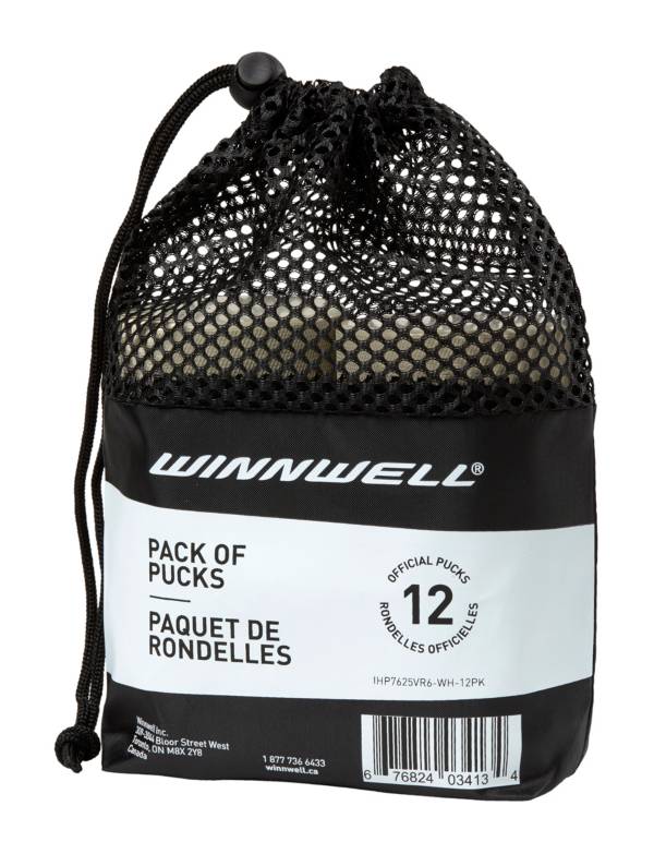 Winnwell Goalie Ice Hockey Training Pucks - 12 Pack product image