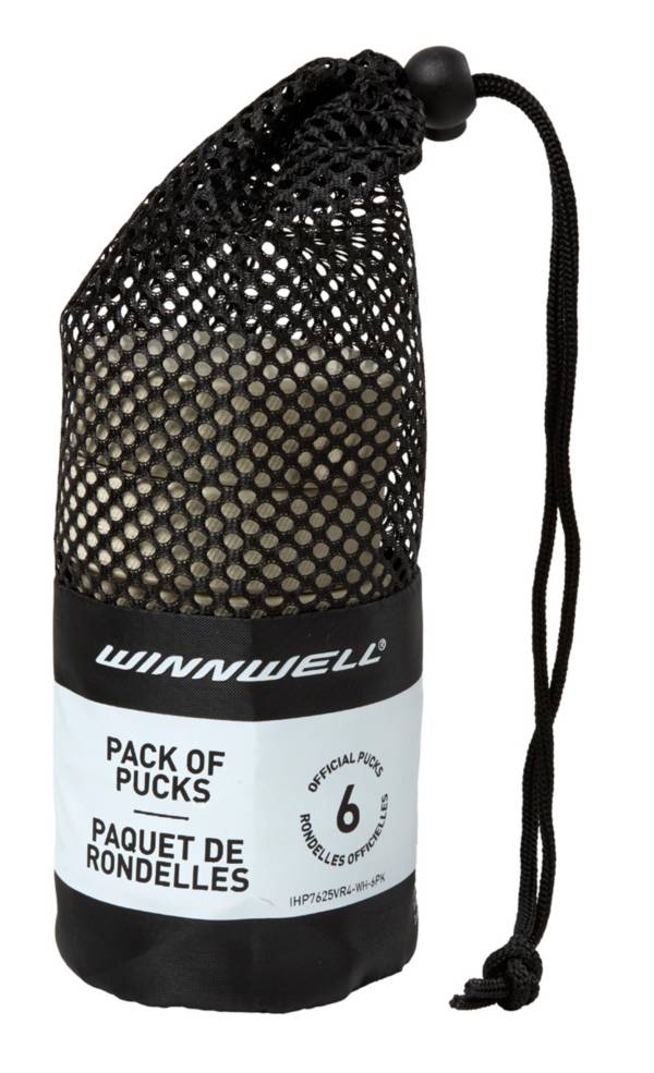 Winnwell Goalie Ice Hockey Training Pucks - 6 Pack product image