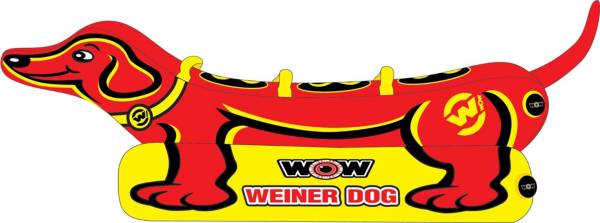 WOW Weiner Dog 3-Person Towable Tube