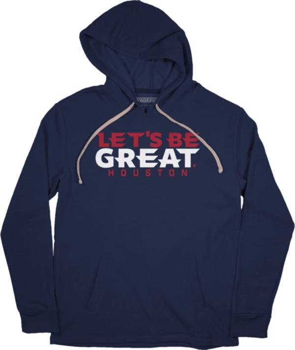 BreakingT Men's Let's Be Great Navy Pullover Sweatshirt