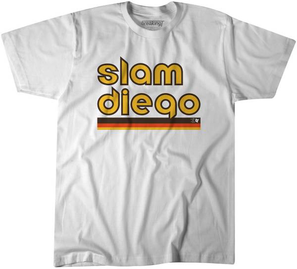 BreakingT Men's “Slam Diego” White T-Shirt