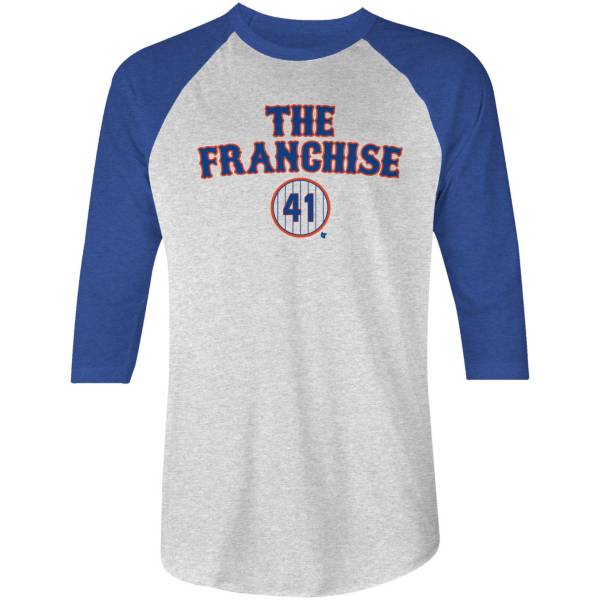 BreakingT Men's The Franchise 41 Grey Raglan T-Shirt