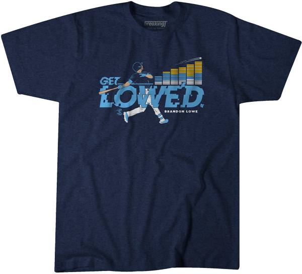 BreakingT Men's Brandon Lowe 'Get Lowe'd' Navy T-Shirt