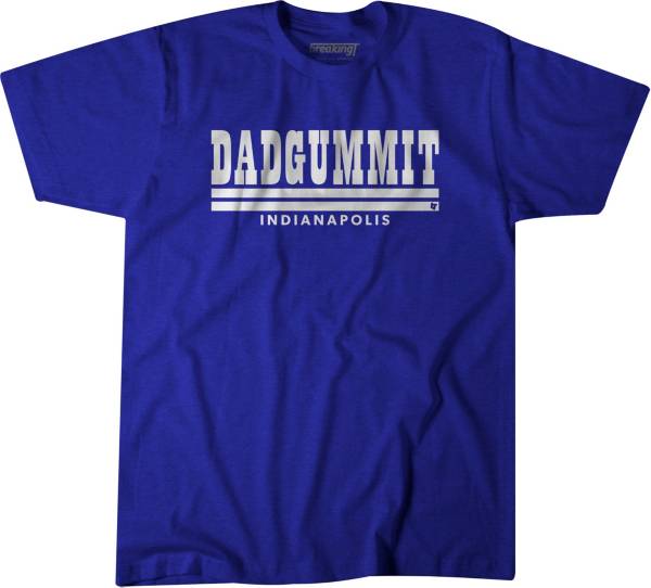 BreakingT Men's Dadgummit Indy Blue T-Shirt