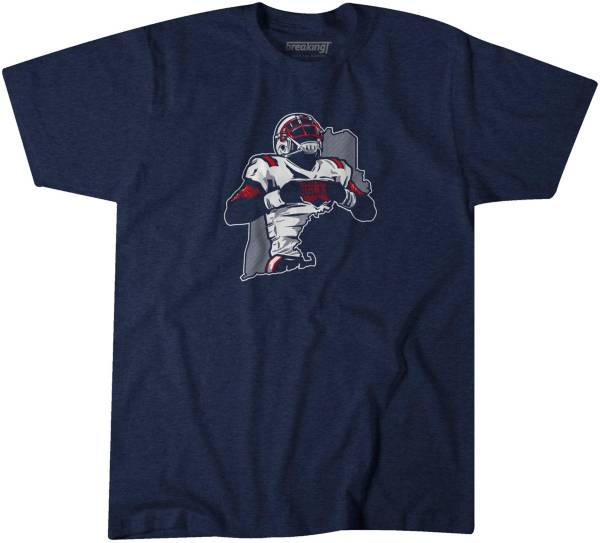 BreakingT Men's NE QB Cam Navy T-Shirt