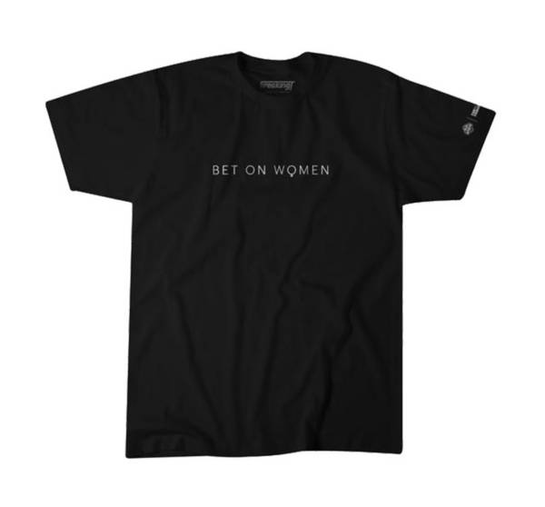 BreakingT Youth Bet On Women Black T-Shirt