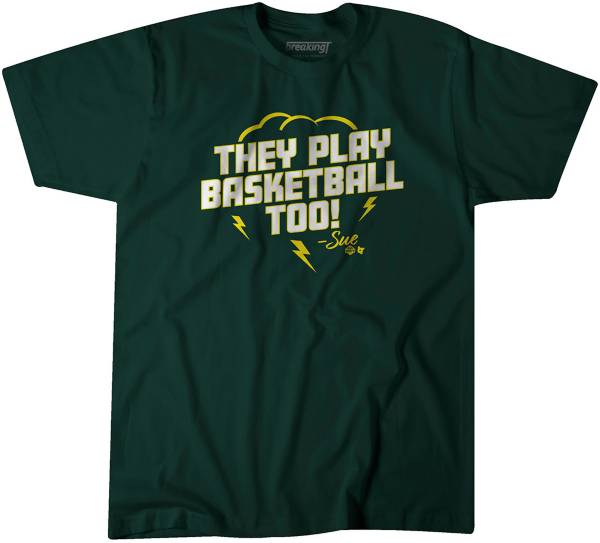 BreakingT Youth Sue Bird Quote Green T-Shirt product image