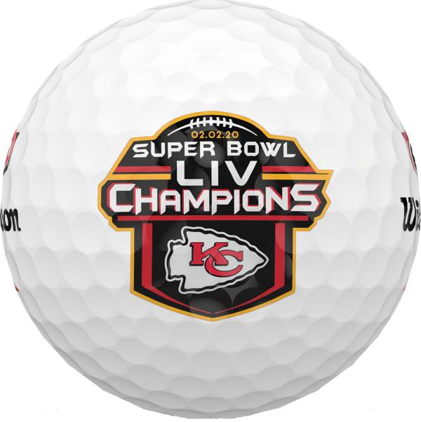 Wilson Staff 2020 Duo Soft+ Golf Balls – Super Bowl LIV Champions Kansas City Chiefs Limited Edition product image