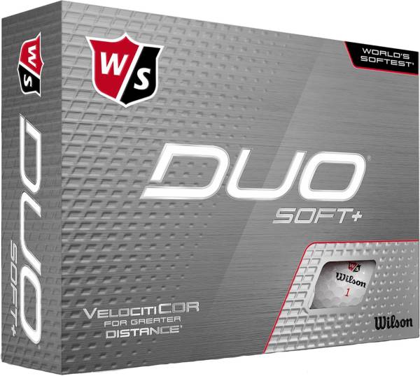 Wilson Staff 2020 Duo Soft+ Personalized Golf Balls