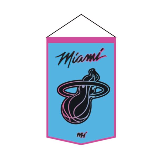 Winning Streak Sports 2020-21 City Edition Miami Heat Premium Banner