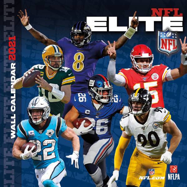 Trends International NFL Elite 2021 Calendar