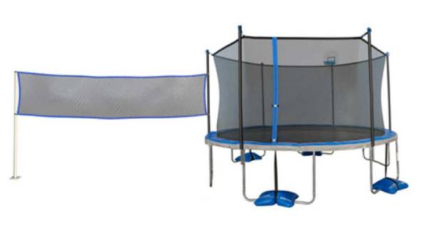 Tru-Jump 14 Foot Trampoline with 3-in-1 Game