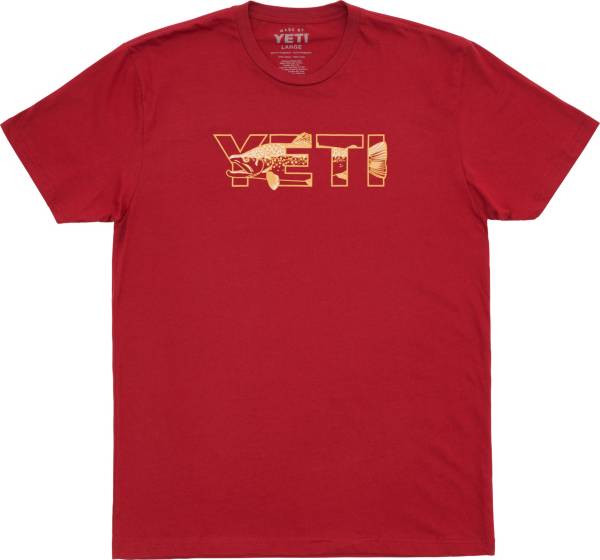 YETI Men's Brown Trout T-Shirt