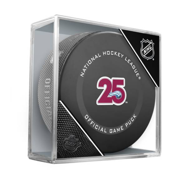 Inglasco Inc. Colorado Avalanche 2021 Official Game Puck