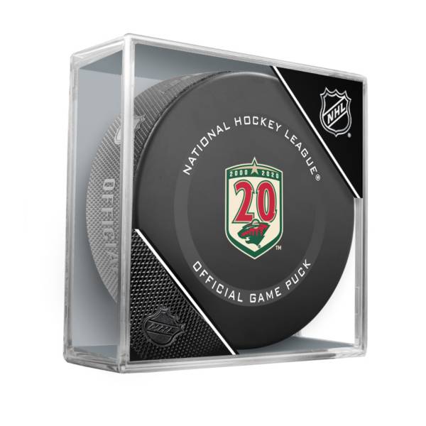 Inglasco Inc. Minnesota Wild 2021 Official Game Puck