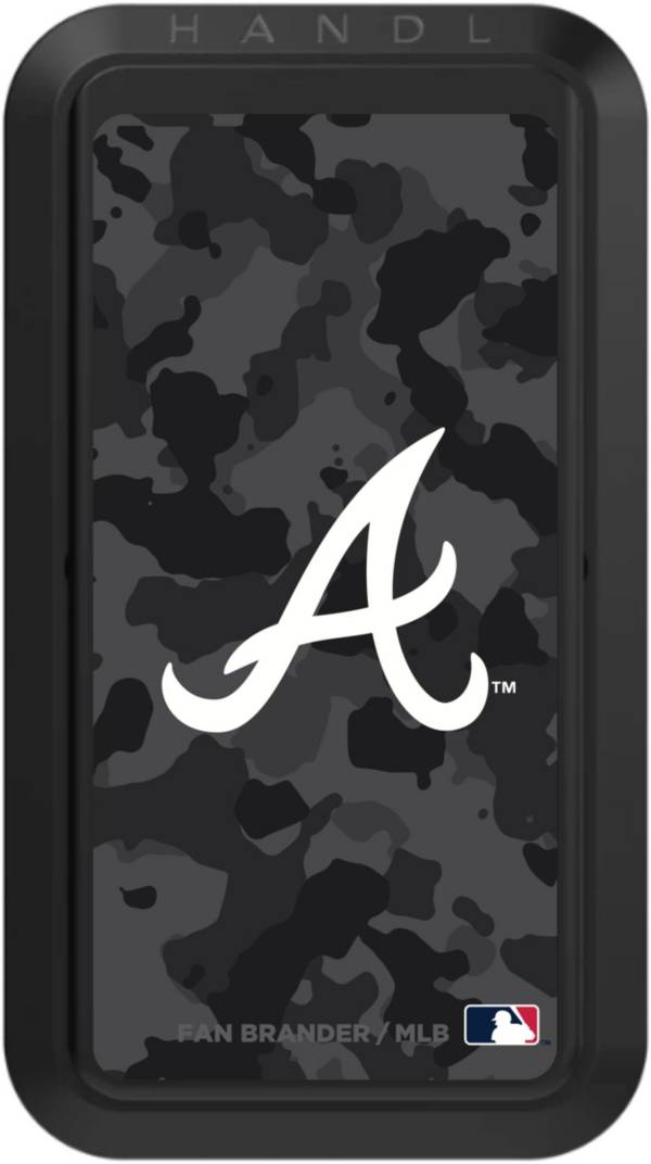 Fan Brander Atlanta Braves HANDLstick Phone Grip and Stand