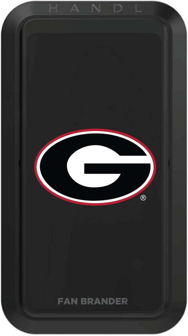 Fan Brander Georgia Bulldogs HANDLstick Phone Grip and Stand