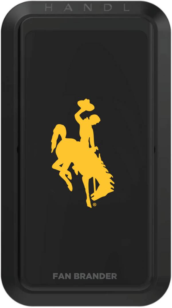 Fan Brander Wyoming Cowboys HANDLstick Phone Grip and Stand