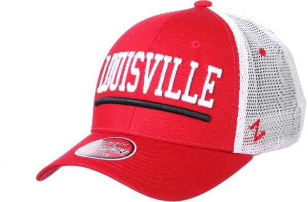 Zephyr Men's Louisville Cardinals Red Upfront Adjustable Hat