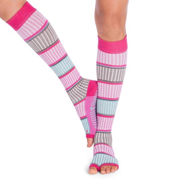 Tucketts Women's Knee-High Yoga Pilates Socks