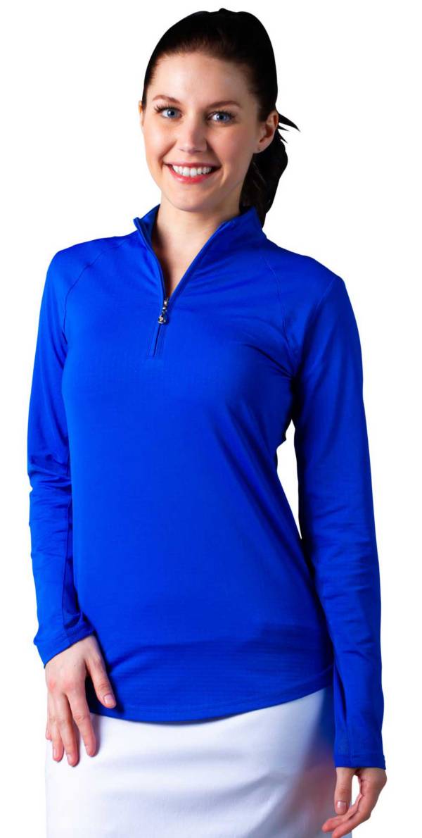 SanSoleil Women's SolTek ICE Zip Mock