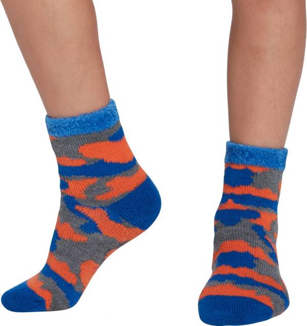 Northeast Outfitters Youth Camo Cozy Cabin Crew Socks