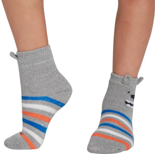 Northeast Outfitters Youth Stripe Bear Cozy Cabin Crew Socks