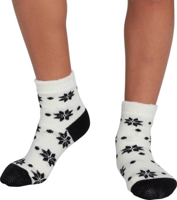 Northeast Outfitters Youth Snowflake Cozy Cabin Crew Socks