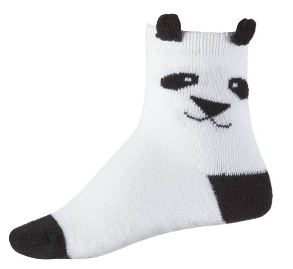 Northeast Outfitters Youth Cozy Cabin Panda Crew Socks