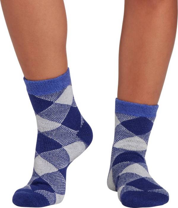 Northeast Outfitters Team Buffalo Check Cozy Cabin Crew Socks