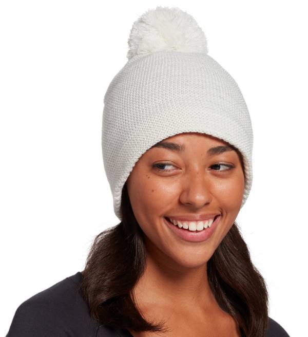 Northeast Outfitters Women's Cozy Metallic Pom Beanie