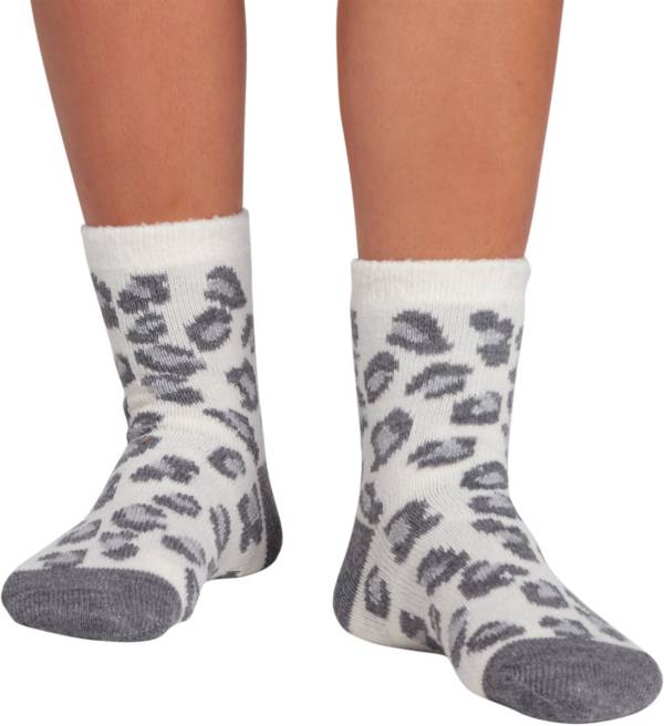 Northeast Outfitters Women's Cheetah Cozy Cabin Socks