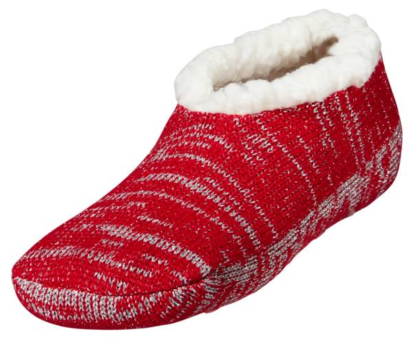 Northeast Outfitters Women's Metallic Cozy Cabin Slipper Socks