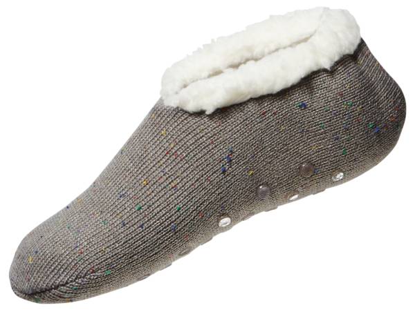 Northeast Outfitters Women's Nep Yarn Cozy Cabin Slipper Socks