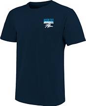 Image One Men's Jackson State Tigers Navy Blue Campus Buildings T-Shirt product image